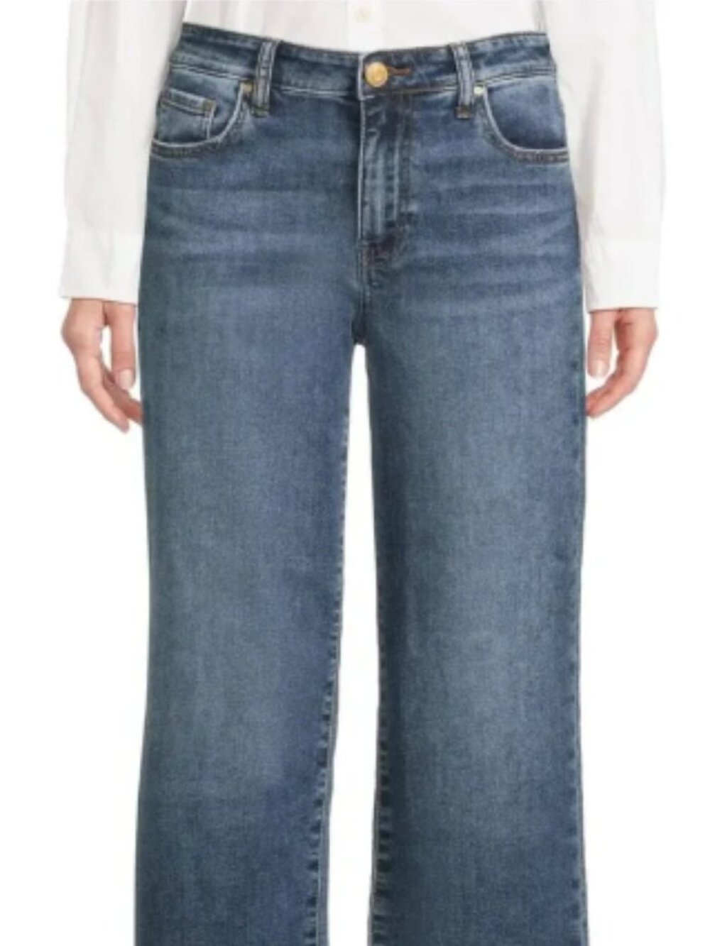 Kut from the Kloth Charlotte High-Rise Culottes, Size 16W, NwT - Picture 5 of 6